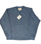 Nigel Cabourn Kangaroo Pocket USMC Navy Training Sweatshirt Oversized