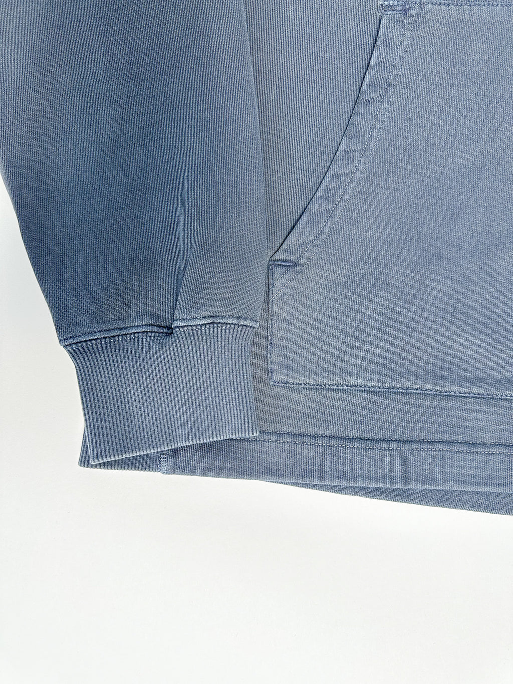 Nigel Cabourn Kangaroo Pocket USMC Navy Training Sweatshirt Oversized