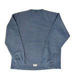 Nigel Cabourn Kangaroo Pocket USMC Navy Training Sweatshirt Oversized