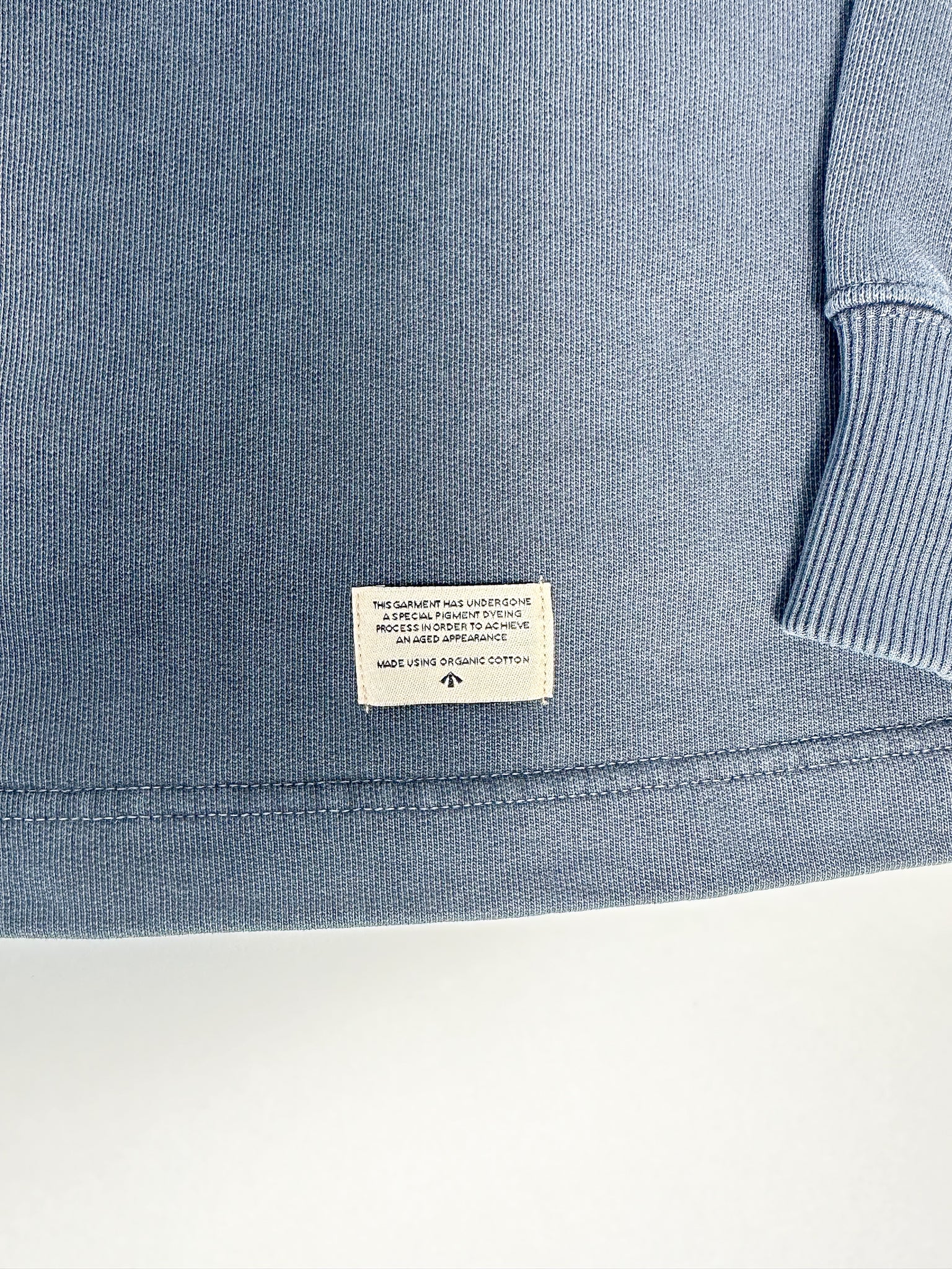 Nigel Cabourn Kangaroo Pocket USMC Navy Training Sweatshirt Oversized