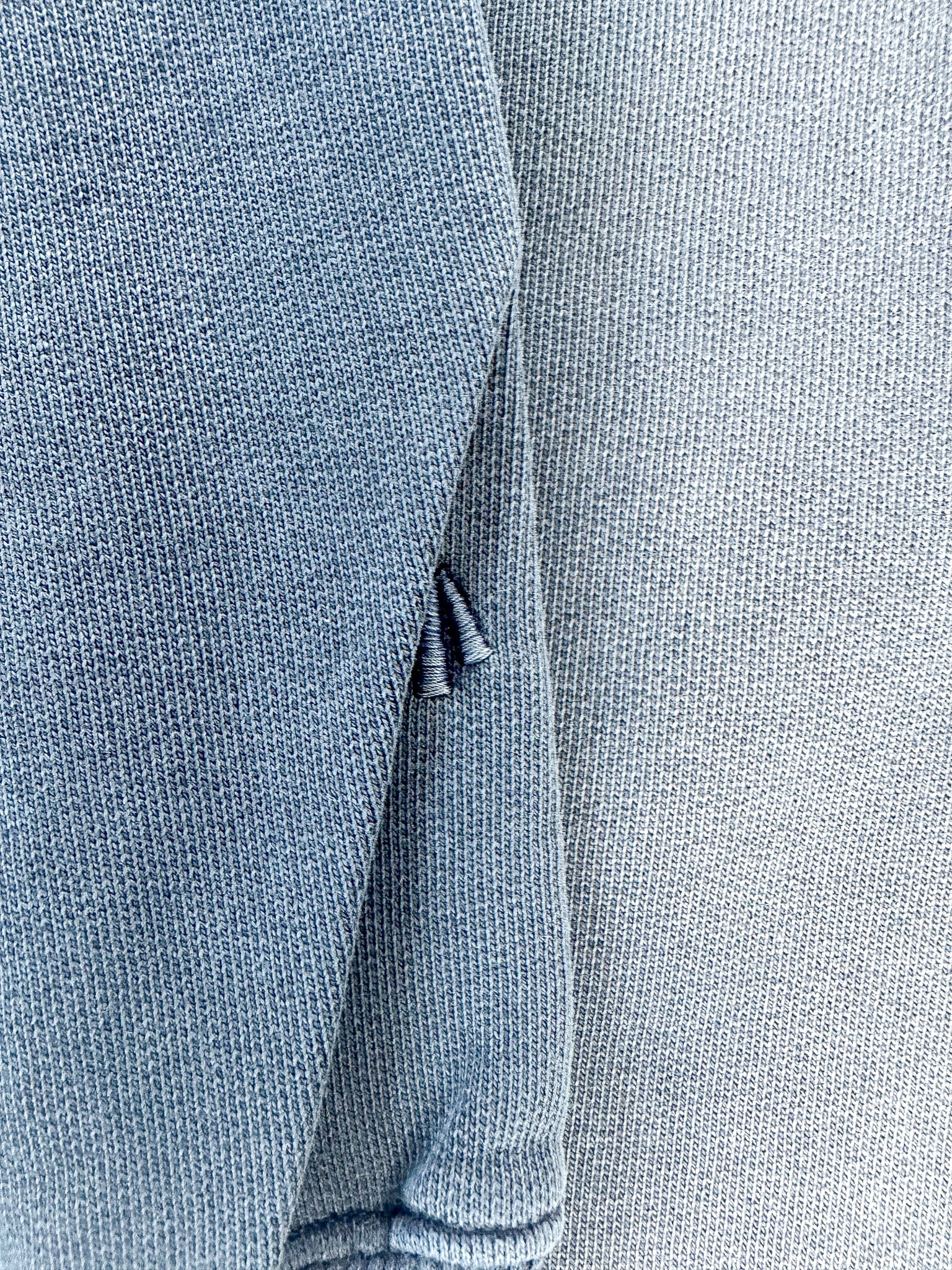 Nigel Cabourn – Kapuzenjacke mit Reißverschluss und Pfeilstickerei, Marineblau