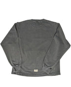 Nigel Cabourn Kangaroo Pocket USMC Black Training Sweatshirt Oversized