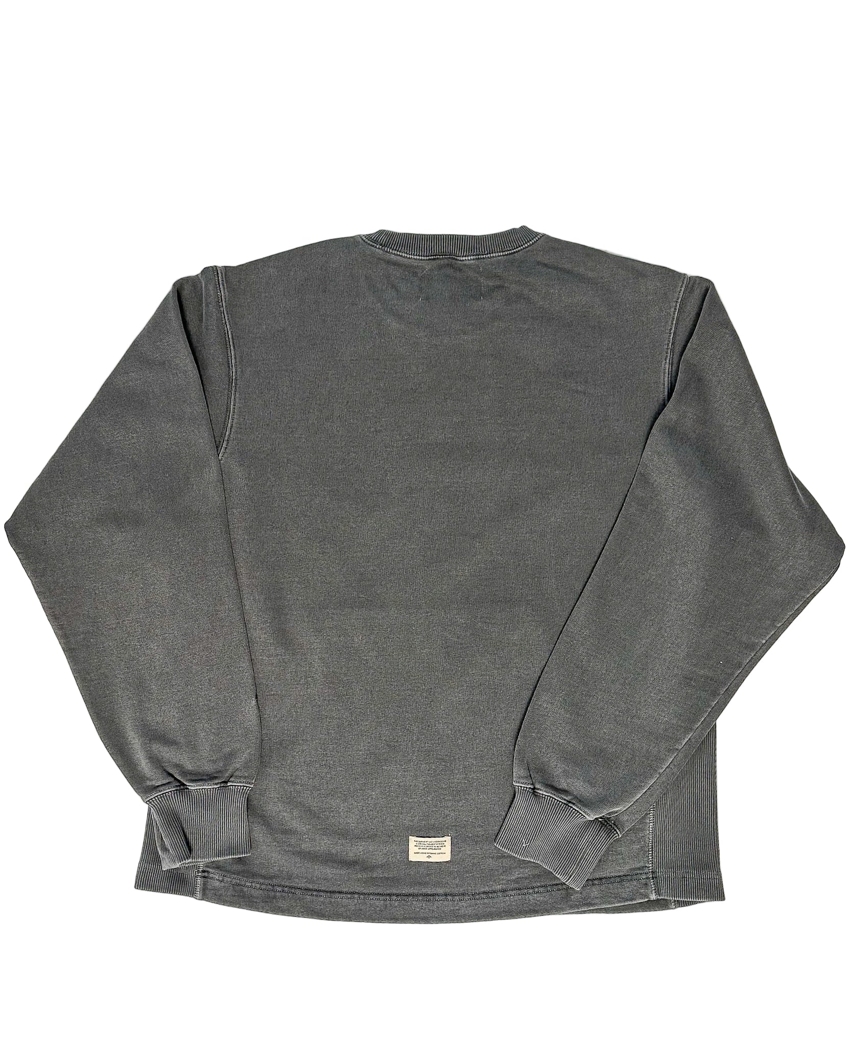 Nigel Cabourn Kangaroo Pocket USMC Black Training Sweatshirt Oversized