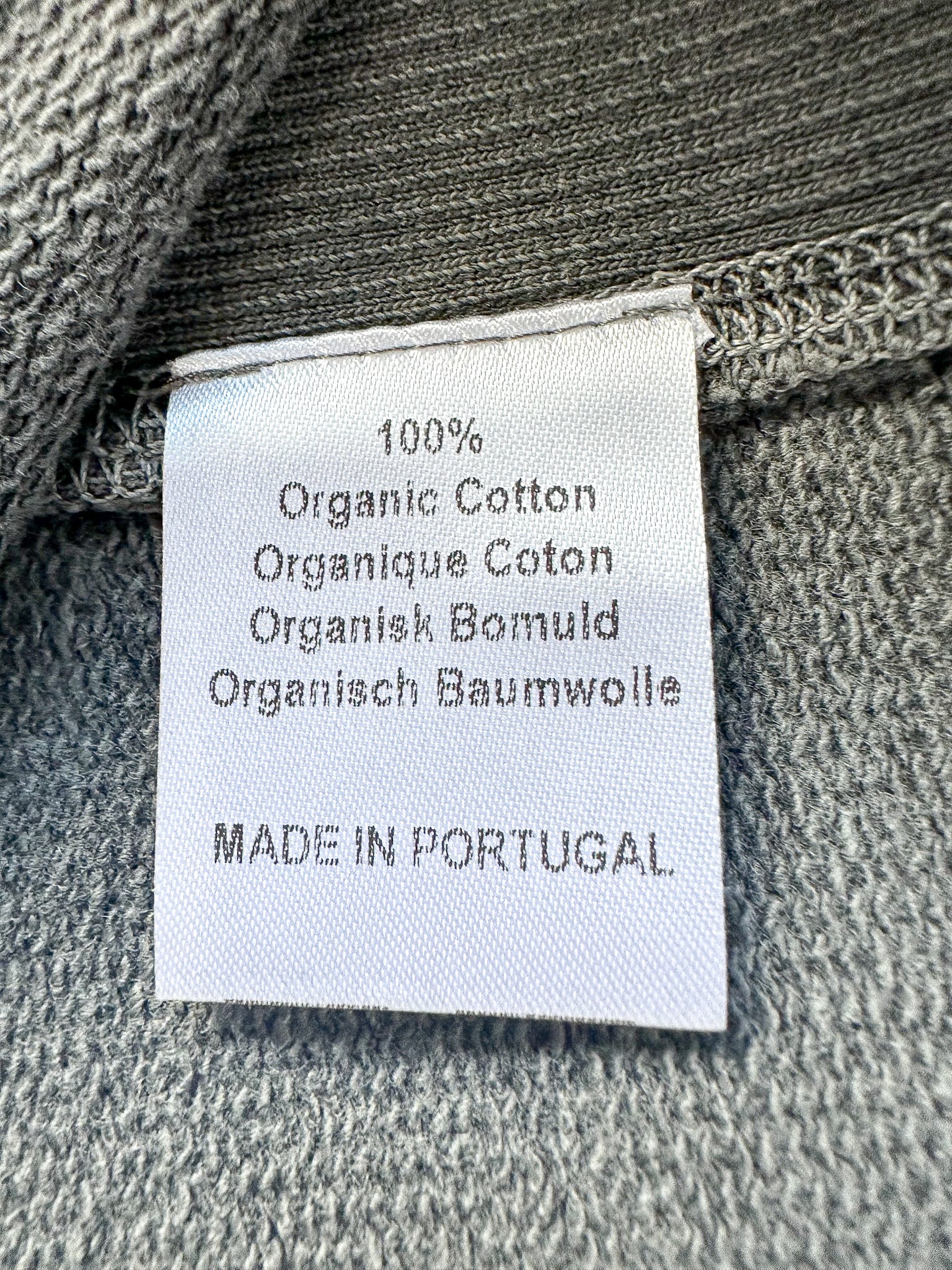 Nigel Cabourn Kangaroo Pocket USMC Black Training Sweatshirt Oversized