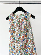 Marni Floral Print Pleat Hem Sleeveless Summer Dress