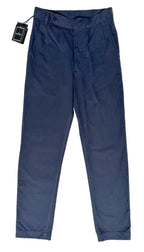 Nigel Cabourn P3 US Poplin Slim Leg Chino Pants Trousers In Navy Blue