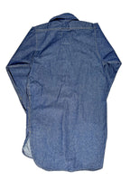 Yarmouth Oilskins Pullover Smock Shirt In Denim