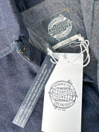 Yarmouth Oilskins Pullover Smock Shirt In Denim