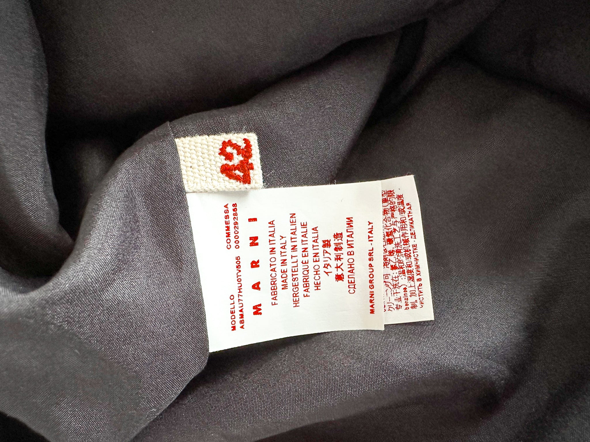 Marni Floral Green Black Embroidered Zipper Back Pleat Hem Dress