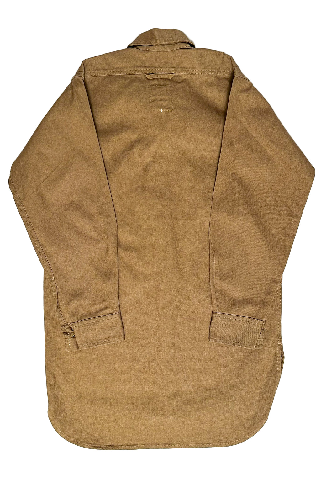 Yarmouth Oilskins Pullover Smock Shirt In Brown