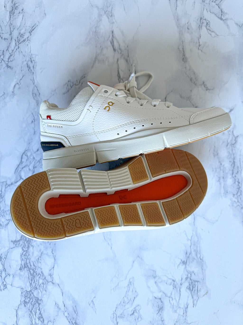 On Running The Roger Centre Court White Black Sneakers
