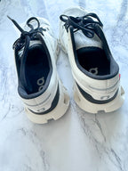 On Running Cloud X3 Sneakers In Black White