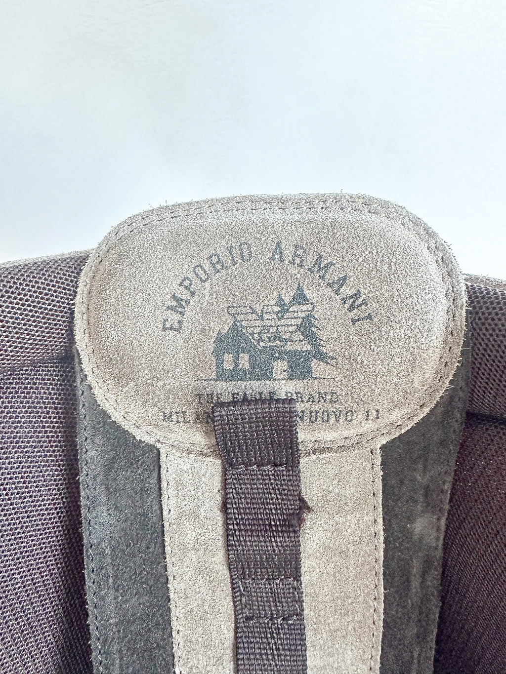 Emporio Armani Red Checked Wool Winter Suede Boots