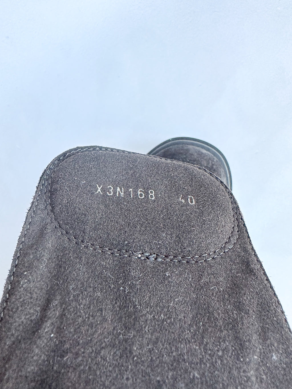 Emporio Armani Red Checked Wool Winter Suede Boots