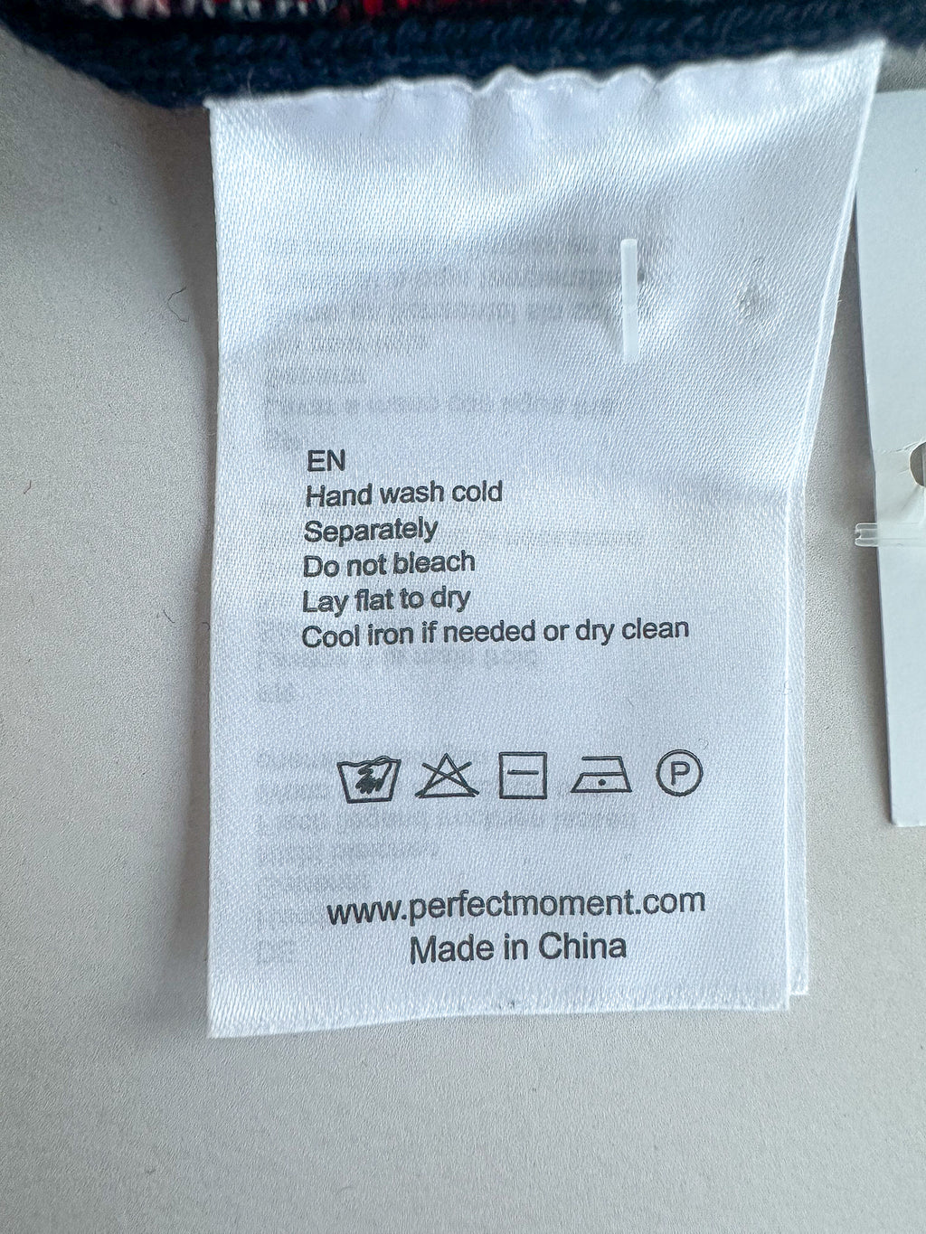 Perfect Moment Bobble Knit Ski Print Logo Beanie Hat