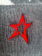 Perfect Moment Bobble Knit Striped Beanie Hat