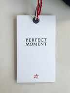 Perfect Moment Bobble Knit Striped Beanie Hat