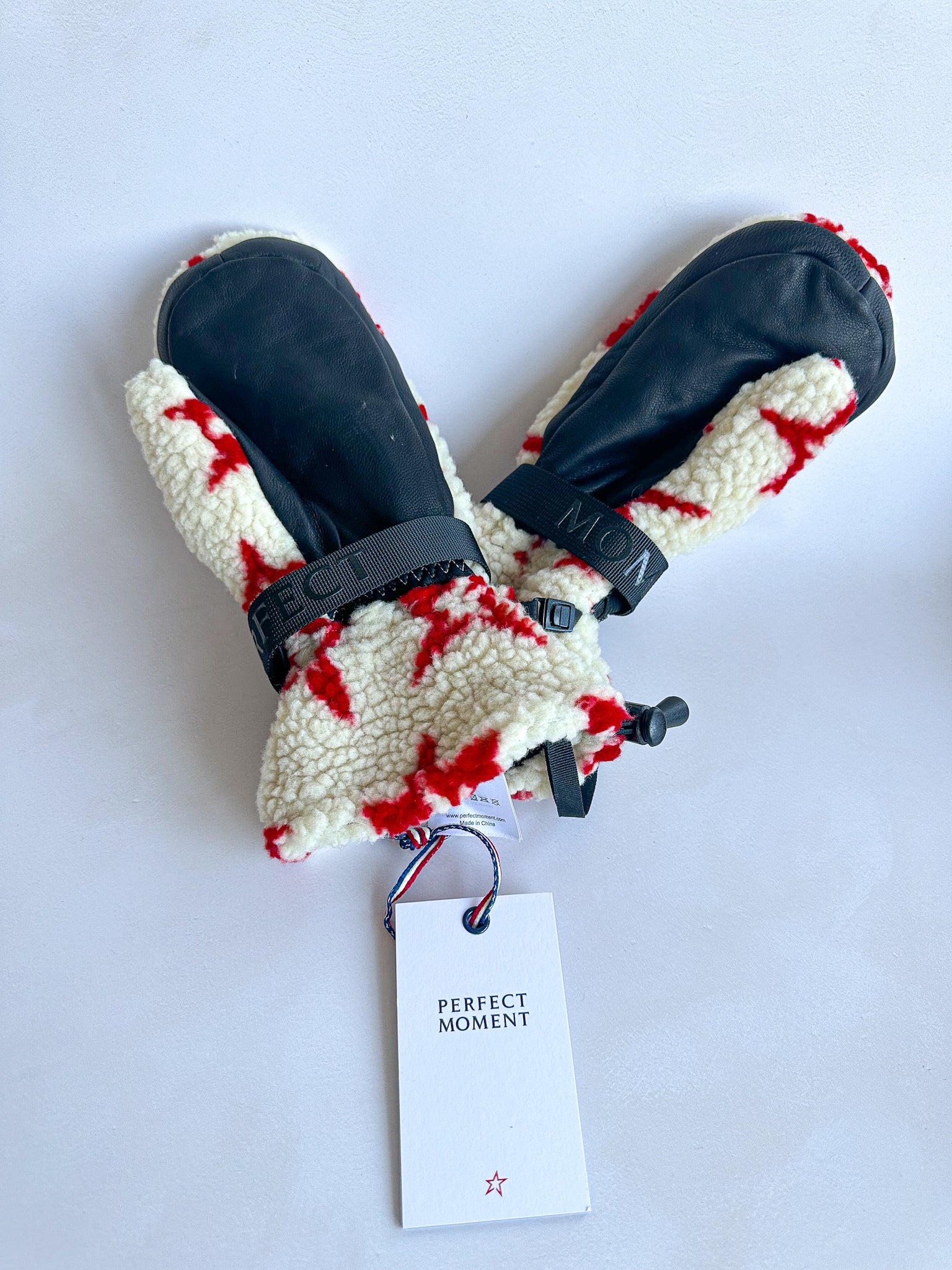 Perfect Moment Davos Sherpa Fleece Ski Mittens Gloves