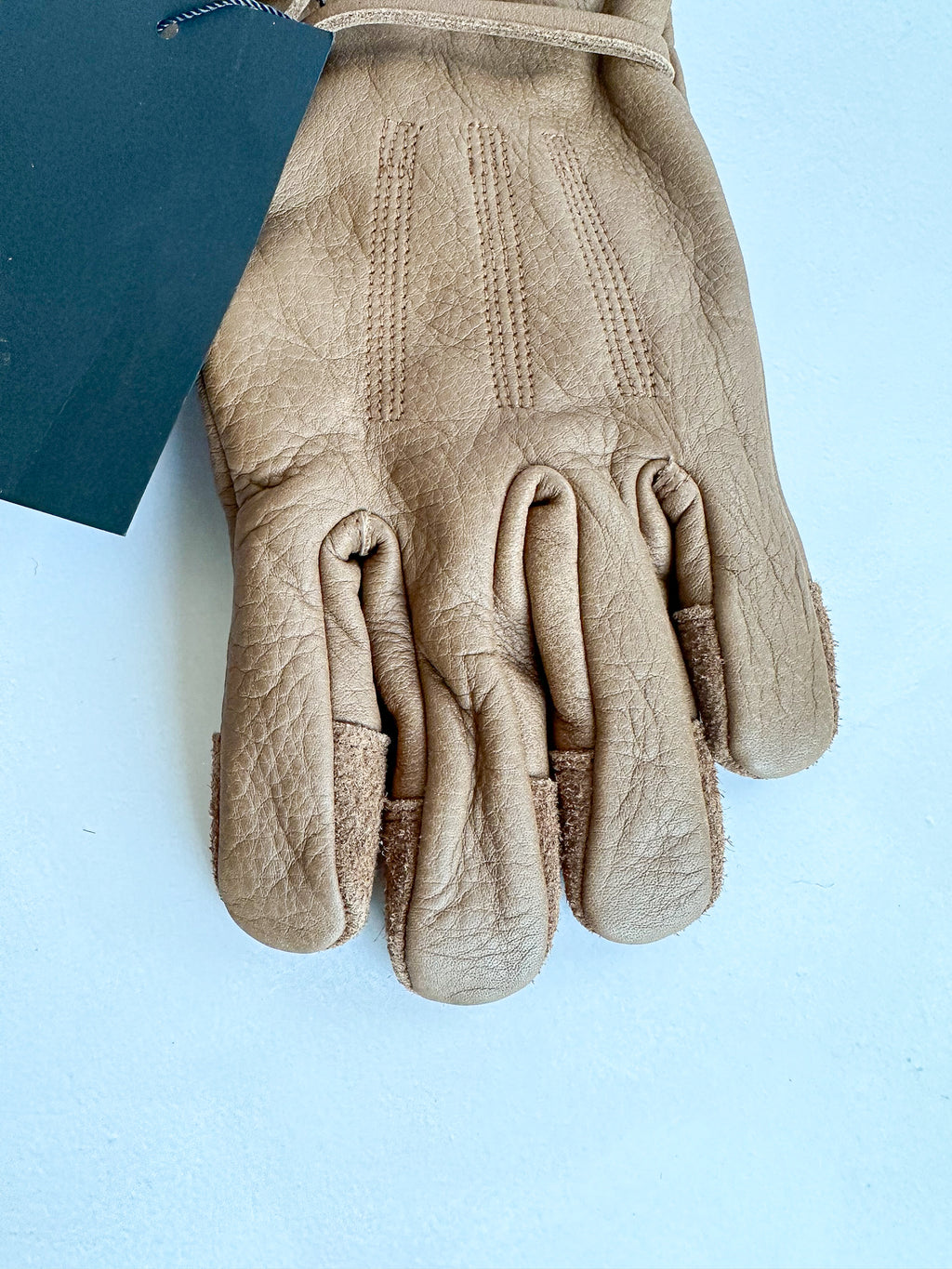 belstaff herren handschuhe Belstaff Motorradhandschuhe aus Rindsleder, hellbraun – House Of Huntington
