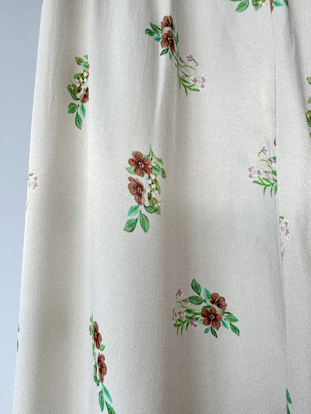 Sleeper Floral Blossom Print Elastic Waist Summer Trousers