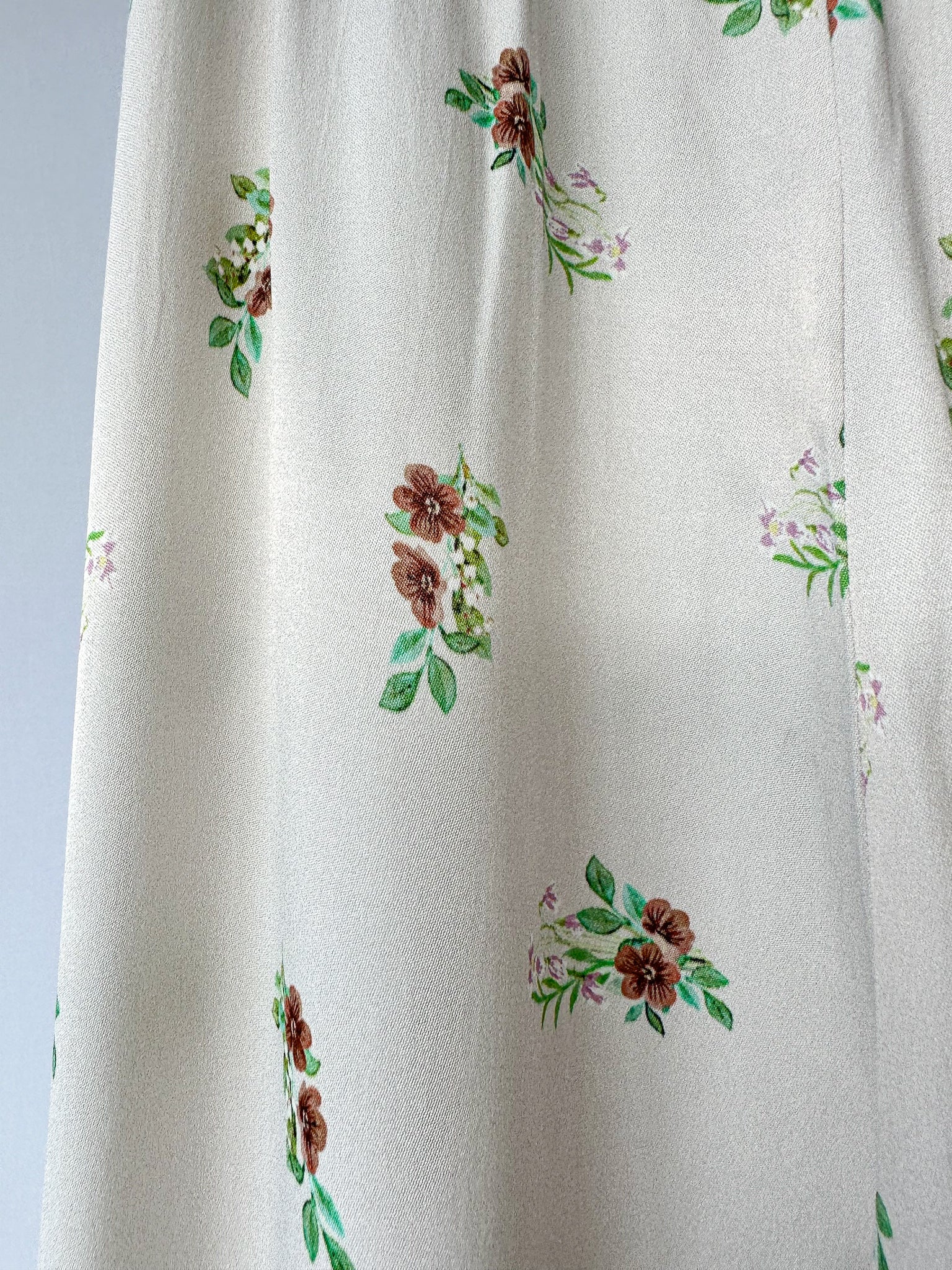 Sleeper Floral Blossom Print Elastic Waist Summer Trousers