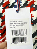 Perfect Moment Ski Aurora Red White Blue Houndstooth Flare Pant Trousers