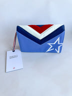 Perfect Moment Star Quilted Blue Belt Bum Bag