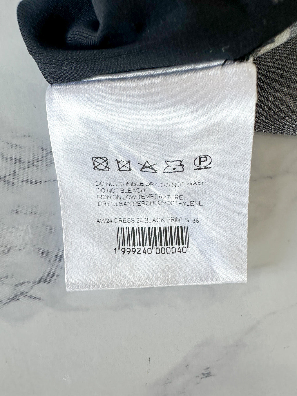 Magda Butrym 11 Floral Black Long Sleeve Dress