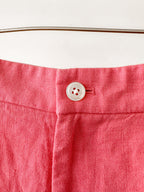 POLO RALPH LAUREN – Rosa Leinen-Sommershorts