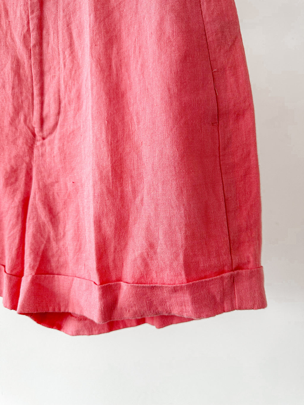 POLO RALPH LAUREN – Rosa Leinen-Sommershorts