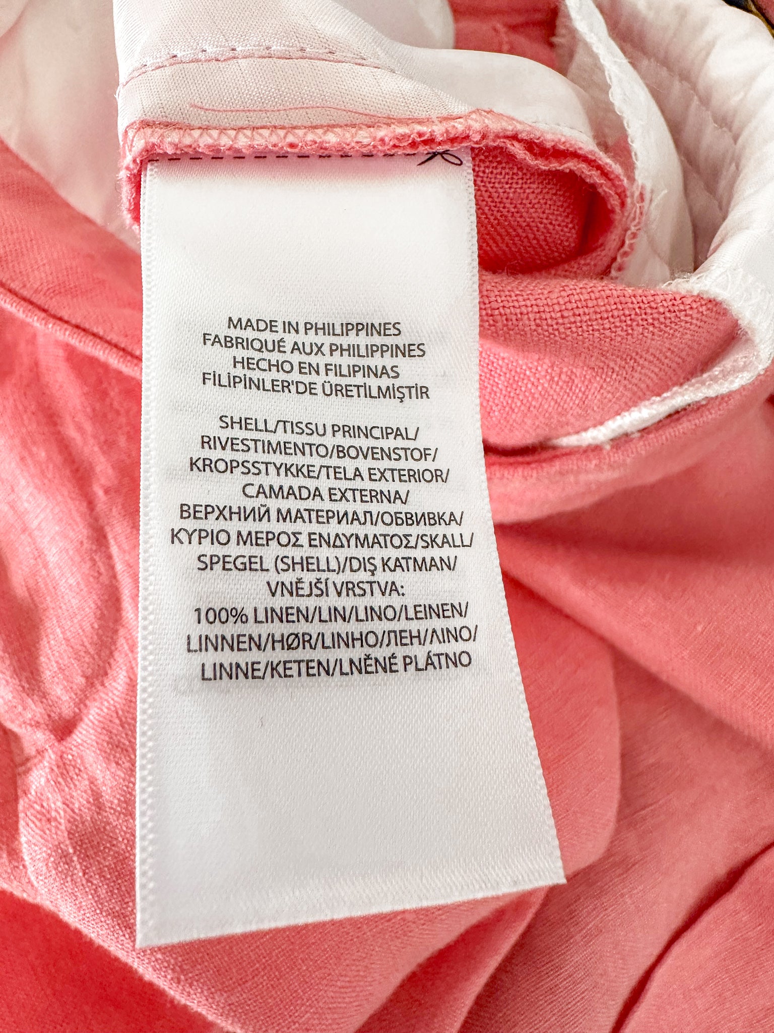POLO RALPH LAUREN – Rosa Leinen-Sommershorts