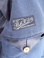 POLO RALPH LAUREN Blue Seersucker Blazer Jacket