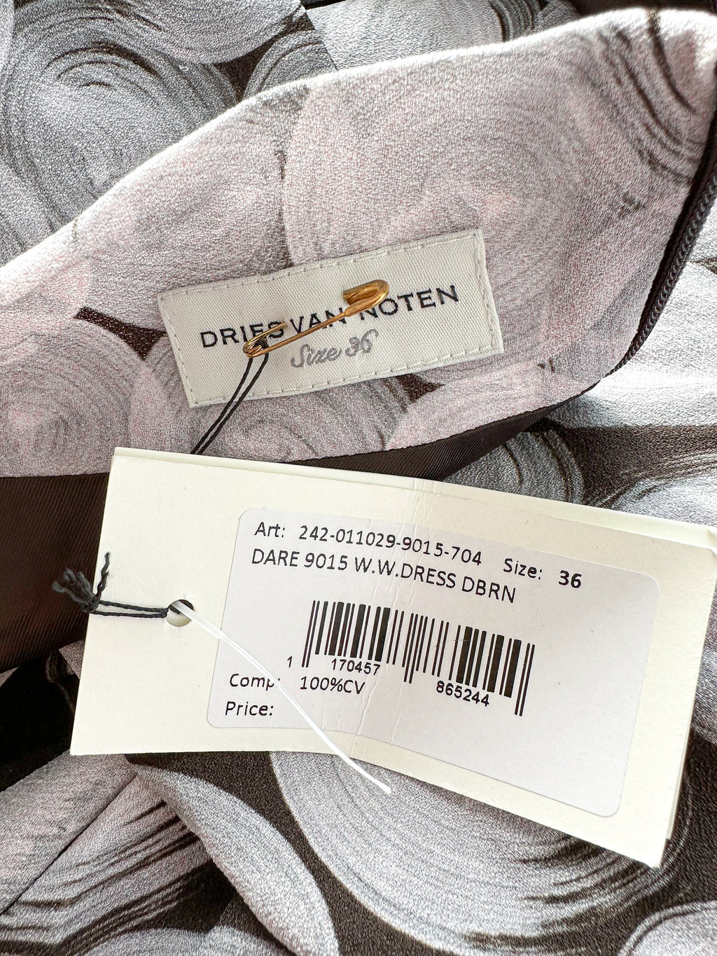 Dries Van Noten Dare Woven Maxi Dress