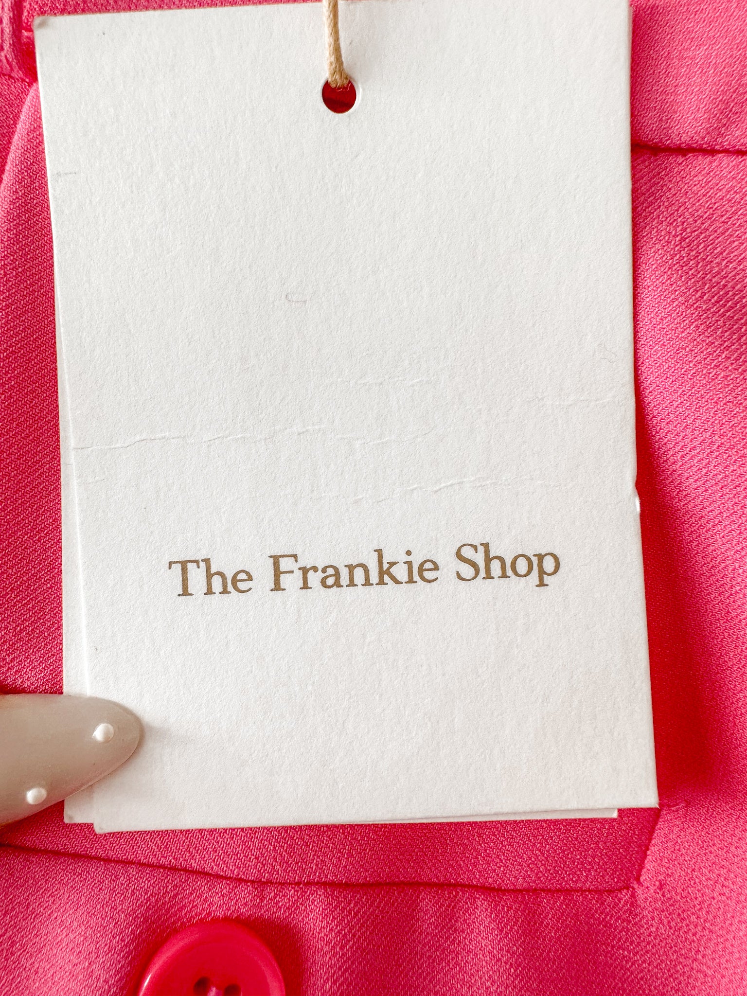 The Frankie Shop Bea High Rise Straight Suit Trousers
