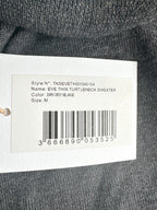 The Frankie Shop Grey Merino Wool Turtleneck Eve Sweater Jumper