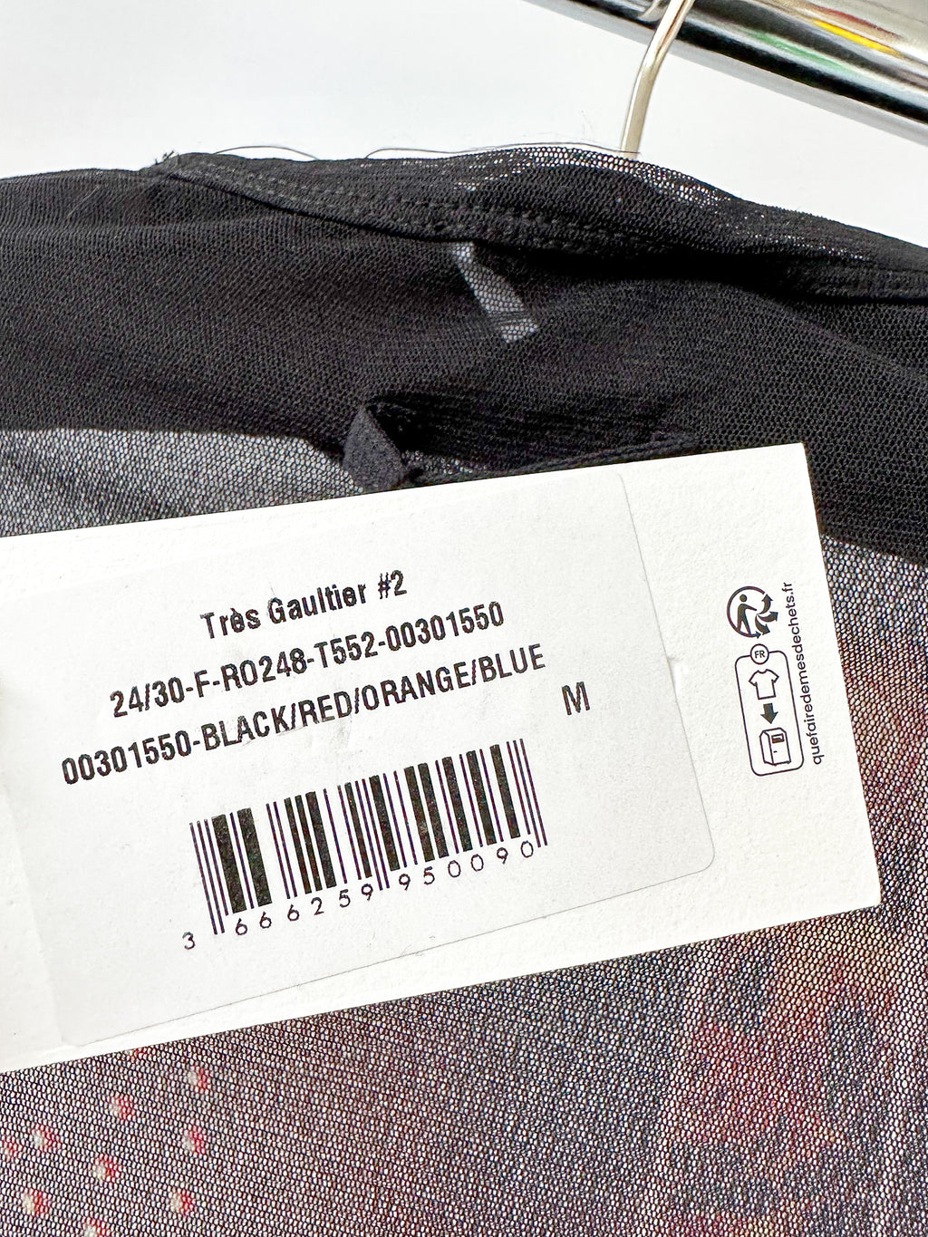 Jean Paul Gaultier Pigalle Paris Print Mesh Mini Dress