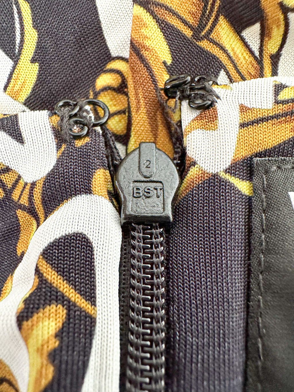 Versace Jeans Couture Allover Brand Logo Print Baroque Mini Playsuit