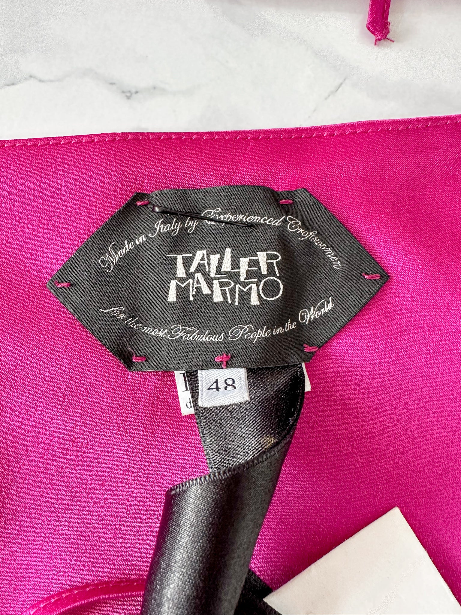 Taller Marmo Pink Cometa Strappy Open-back Halterneck Crepe Top