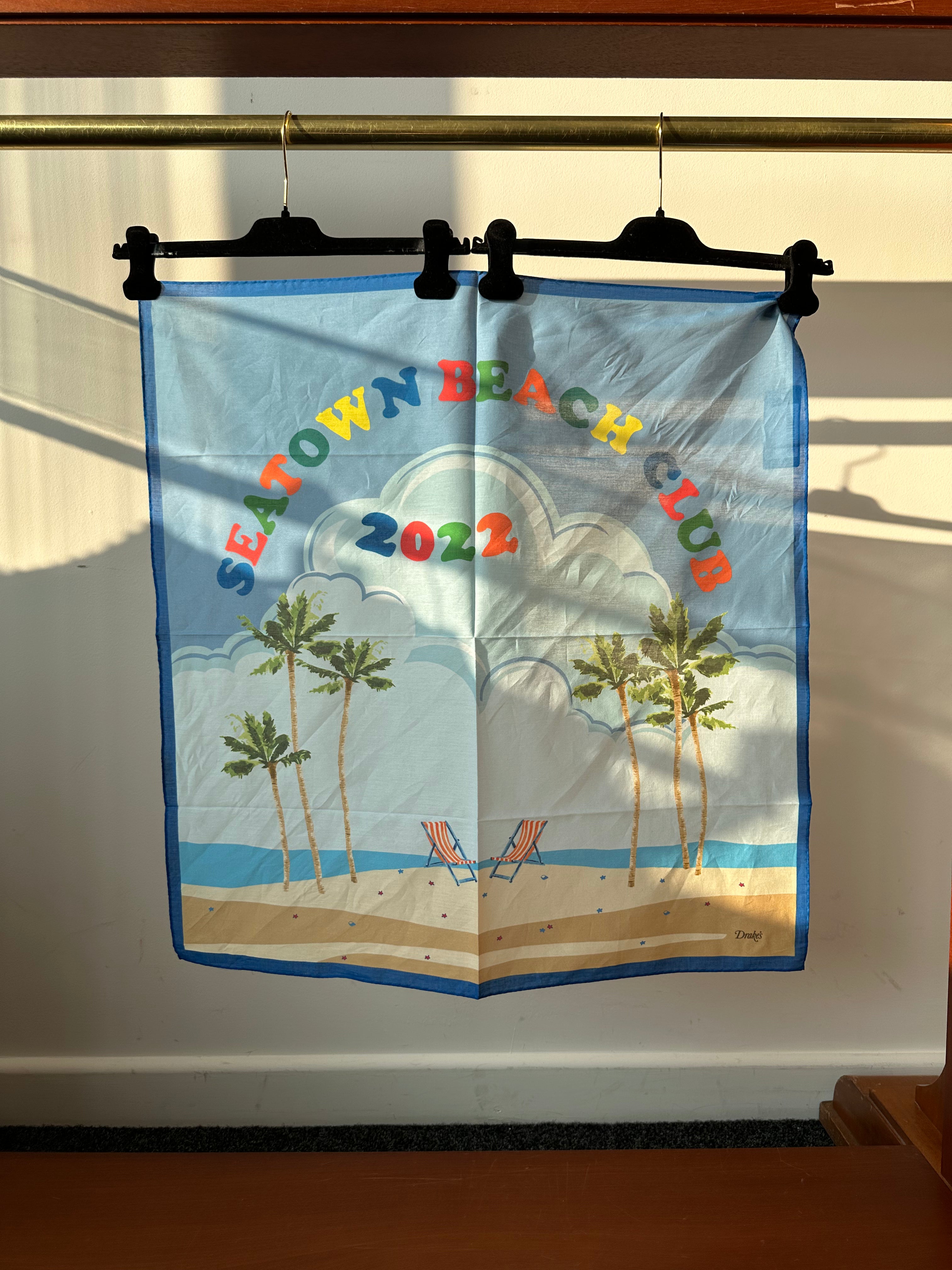 Drake's Seatown Beach Summer Bandana Neck Tie - House Of Huntington