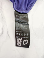 Zimmermann – Unterkleid mit V-Ausschnitt und Spaghettiträgern in Blau