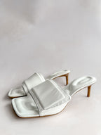 Jacquemus White Les Mules Piscine Heels
