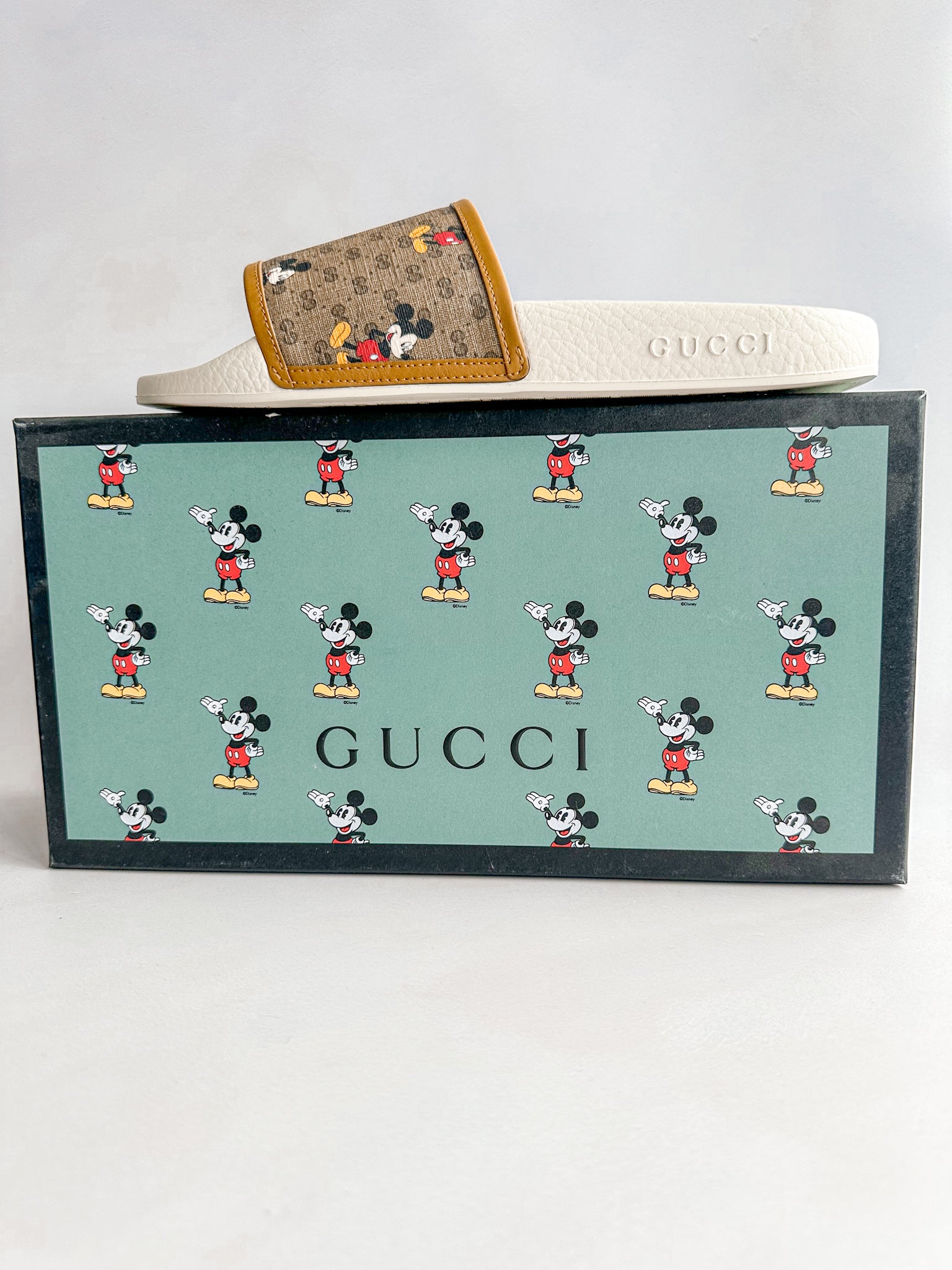 Gucci X Disney Mickey Mouse Sliders