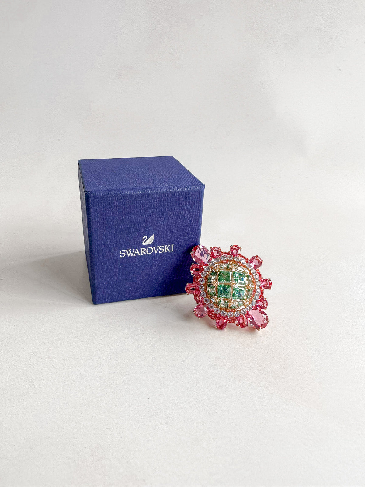 Curiosa Cocktail ring Multicoloured 18k rose gold plated