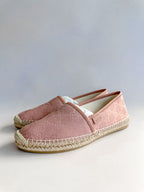 Gucci Pink Monogram Espadrilles Shoes