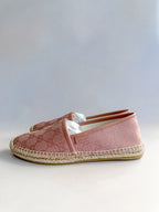 Gucci Pink Monogram Espadrilles Shoes