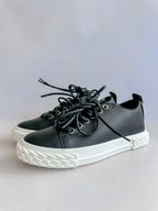 Giuseppe Zanotti – Schwarze Blabber-Sneaker mit niedrigem Schaft