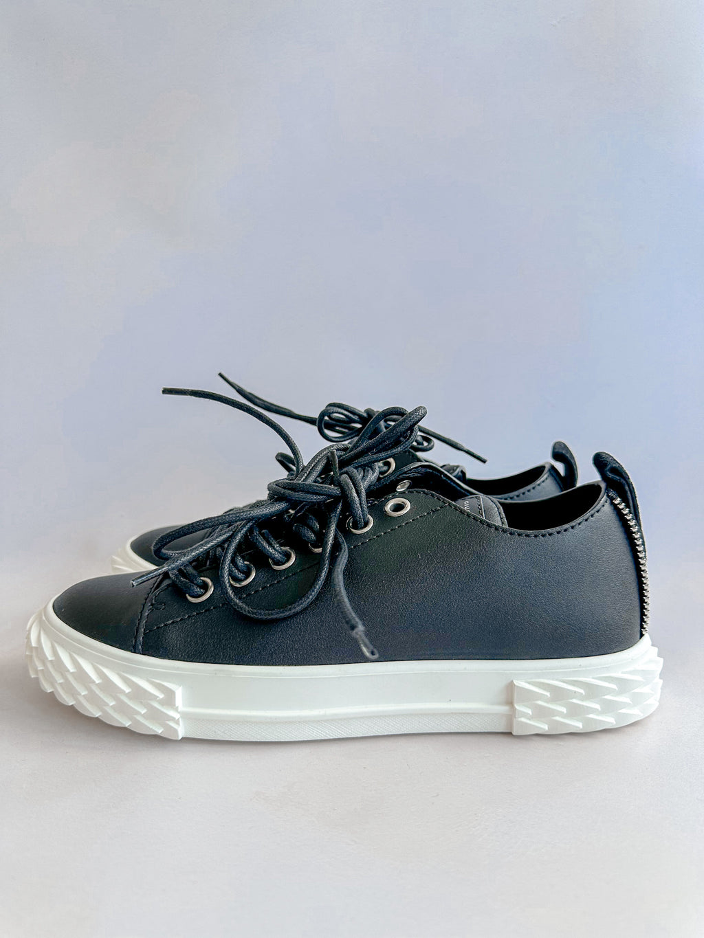 Giuseppe Zanotti – Schwarze Blabber-Sneaker mit niedrigem Schaft