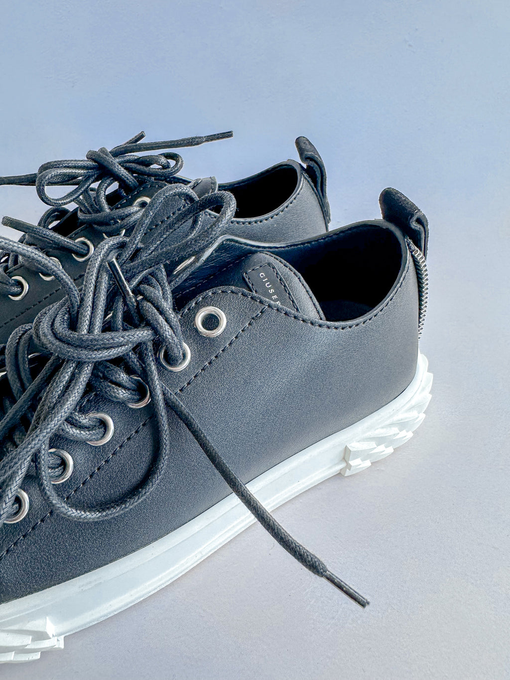 Giuseppe Zanotti – Schwarze Blabber-Sneaker mit niedrigem Schaft