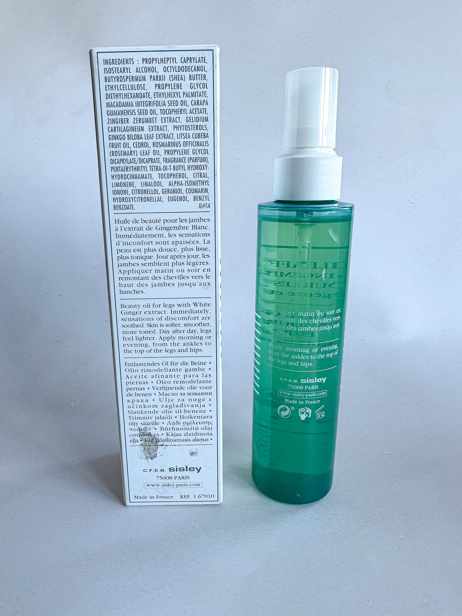 Sisley Paris White Ginger Contouring Oil 150ml