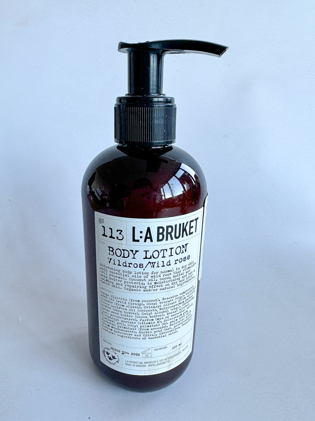 LA BRUKET 113 Wild Rose Body Lotion